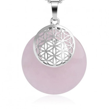 Blume des Lebens | Rosenquarz 