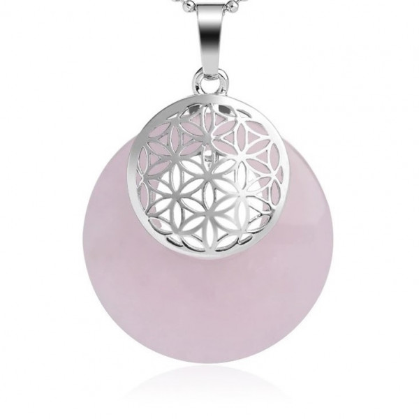 Blume des Lebens | Rosenquarz 