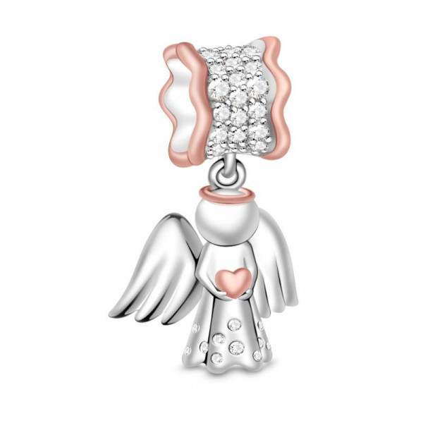 Engelchen mit Herz Charm